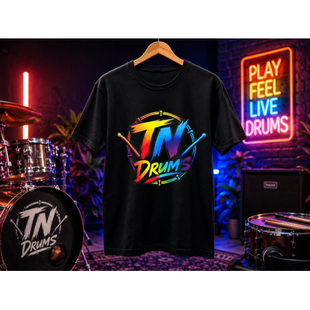 Koszulka TN Drums – czarna