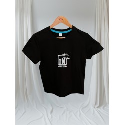 Koszulka T-shirt Czarna z Logo TN – Team Natan