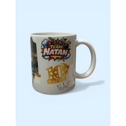 Kubek urodzinowy Natanka  z okazji 10 Urodzin