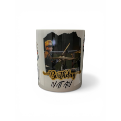 Kubek urodzinowy Natanka  z okazji 10 Urodzin