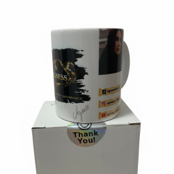 Kubek Oficjalny Wokalistki Agness z autografem