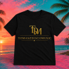 Koszulka T-shirt z nadrukiem TDM złoty nadruk